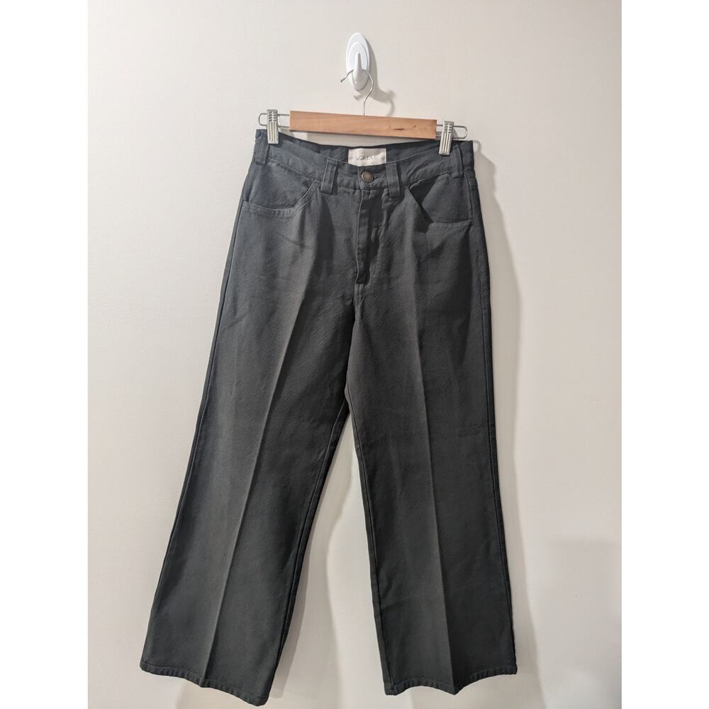The Great. Wide Leg High Rise Pants Jeans